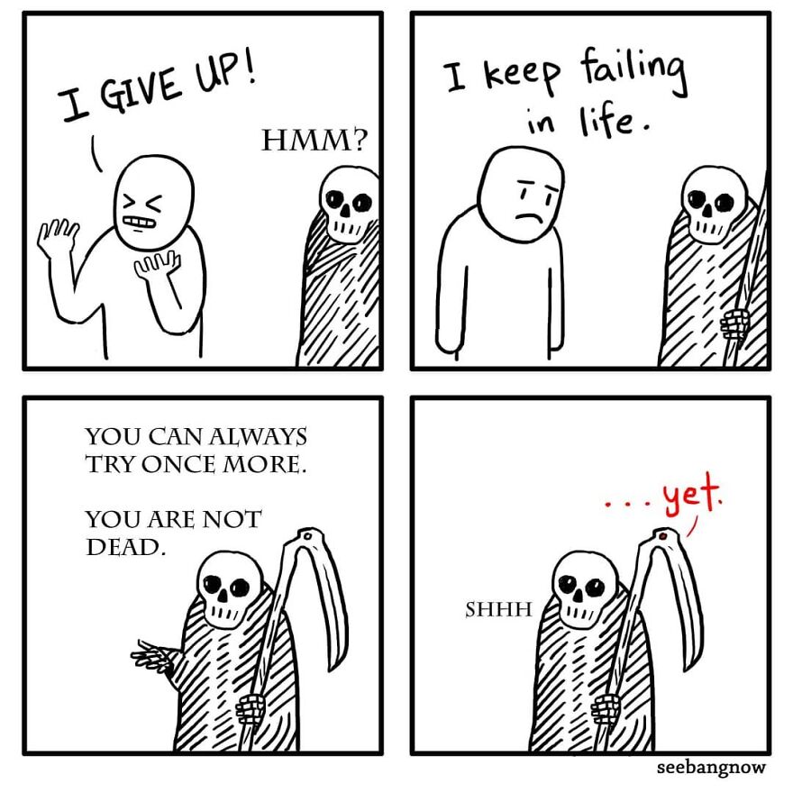 40 Dark Comics With Funny Twists By Xibang