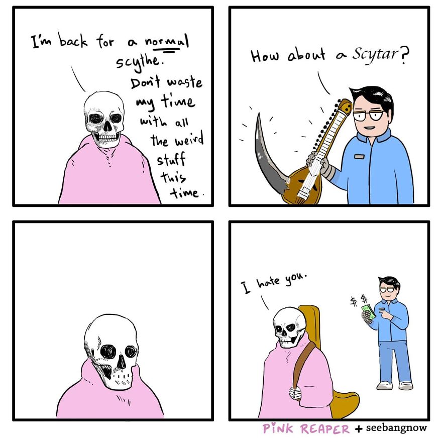 40 Dark Comics With Funny Twists By Xibang