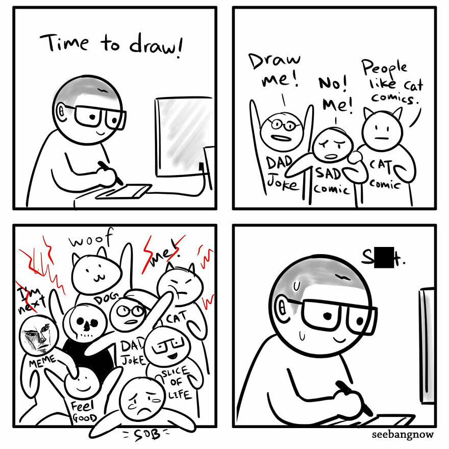 40 Dark Comics With Funny Twists By Xibang