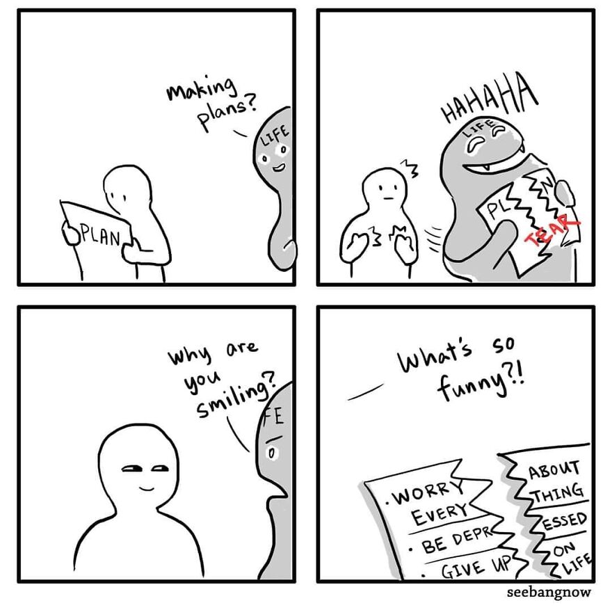 40 Dark Comics With Funny Twists By Xibang