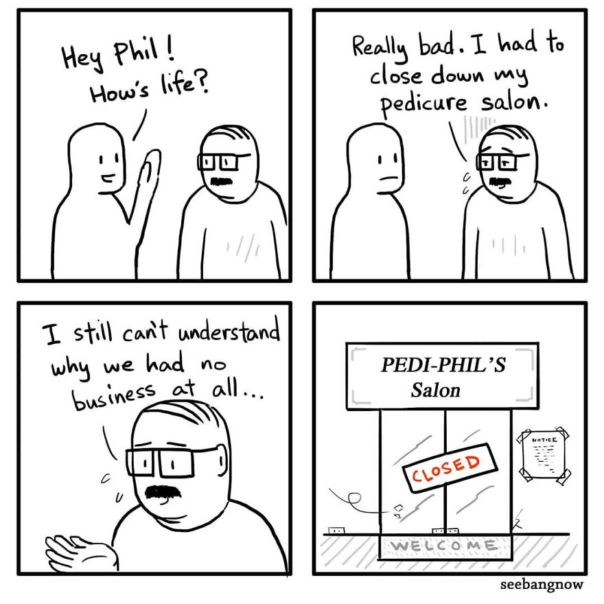 40 Dark Comics With Funny Twists By Xibang