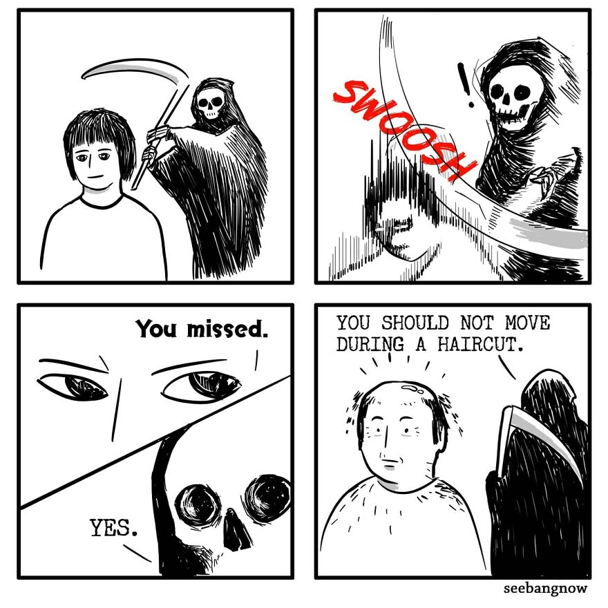 40 Dark Comics With Funny Twists By Xibang