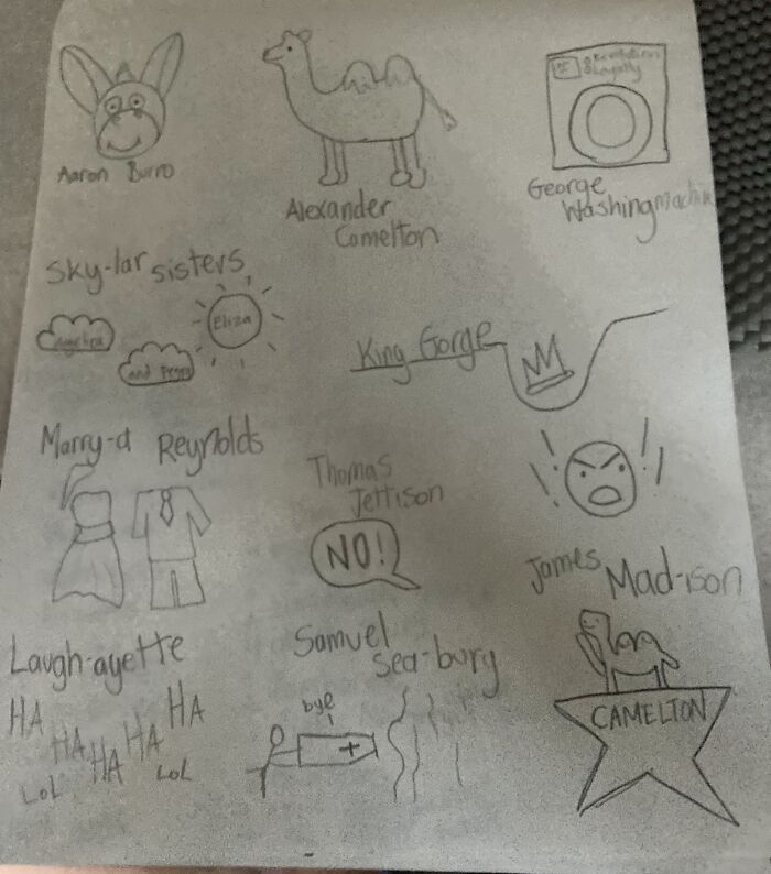 I Made Puns Out Of Hamilton Characters