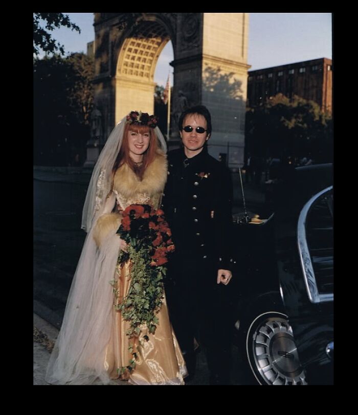 Autumn In New York, 2000- Here We Are Across From The Spot Where We First Met