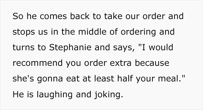 Plus-Size Woman Left In Shock After Waiter Fat-Shames Her So Outrageously, Other People Can't Even Believe It - 7