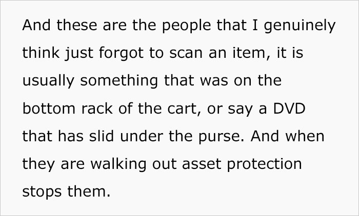 Text highlighting issues with forgetting to scan items at supermarket self-checkouts. - 9
