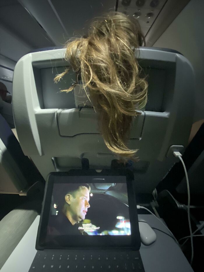 My View For Most Of My 3-Hour Flight