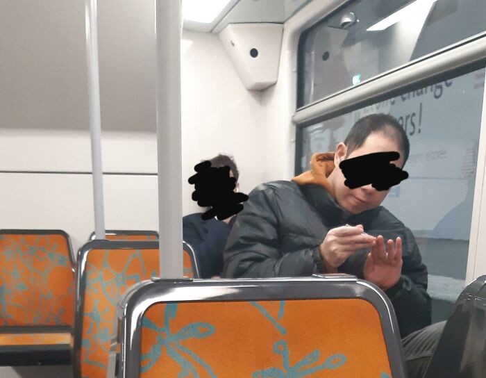 Clipping Your Nails On The Train And Letting Them Fly Everywhere