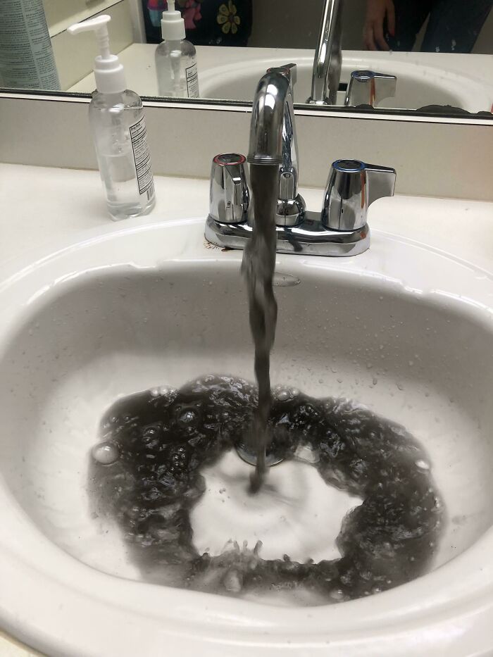 The Water At My Aunt's Work In, You Guessed It, Florida