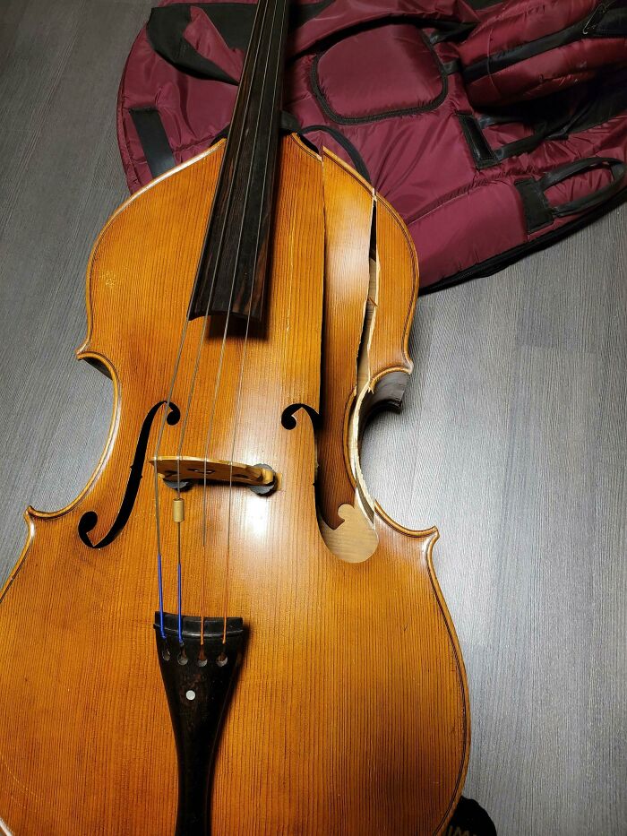 My Instrument After A Flight. Thanks Southwest