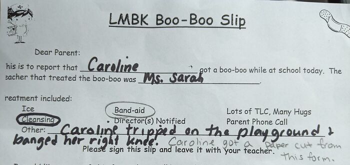 My Daughter Might Be A Bit Accident-Prone