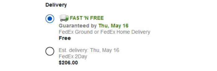 Had A Really Hard Time Deciding Which Shipping Option To Choose
