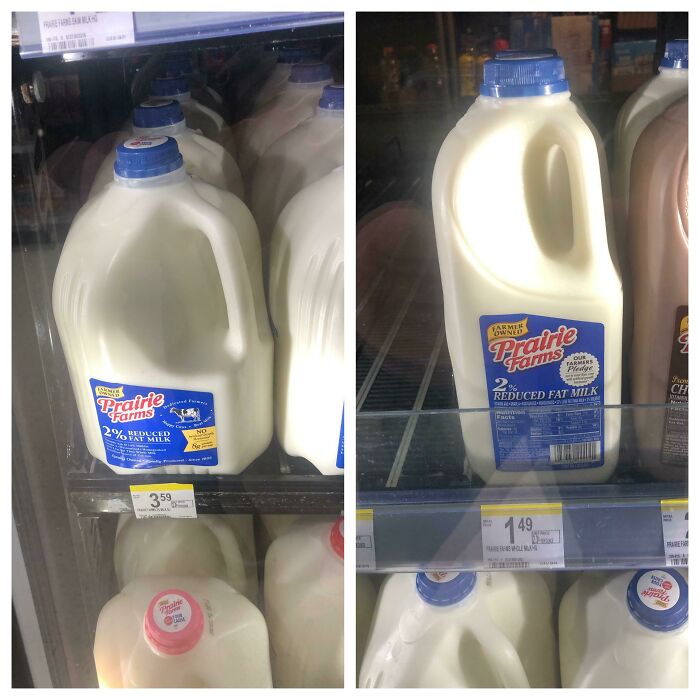 $3.50 For 1 Gallon, Or $1.50 For A Half Gallon