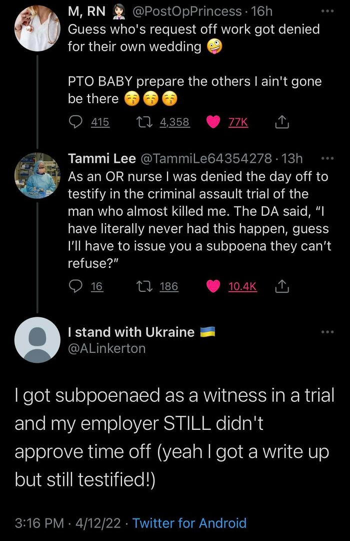 Subpoenaed As A Witness And Written Up For Obeying Court Subpoena. We Live In Hell