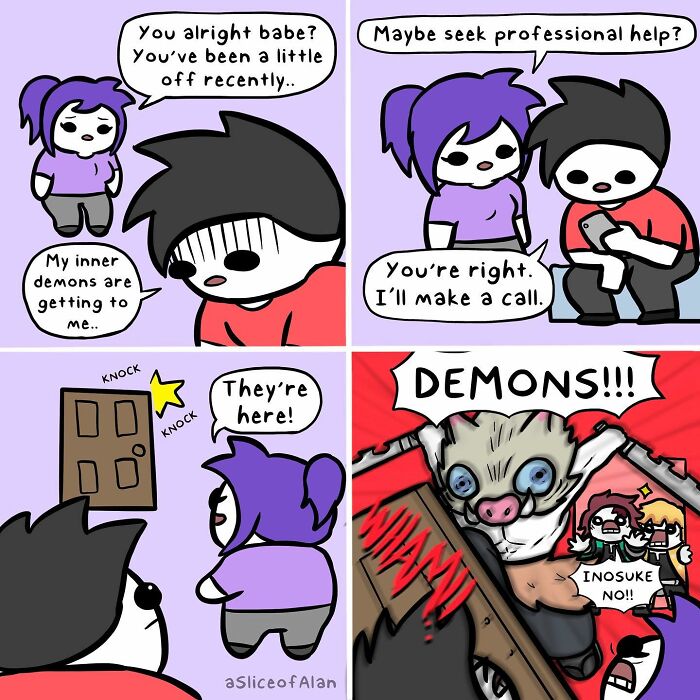 Artist Draws ‘Slice Of Life’ With His Fiancée In New Hilarious Comic