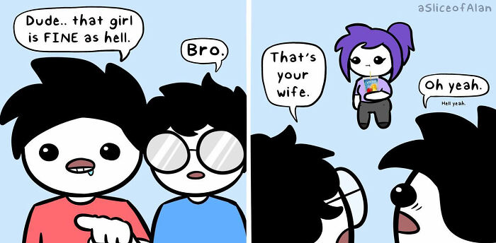 Artist Draws ‘Slice Of Life’ With His Fiancée In New Hilarious Comic