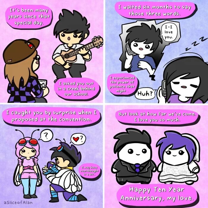 Artist Draws ‘Slice Of Life’ With His Fiancée In New Hilarious Comic