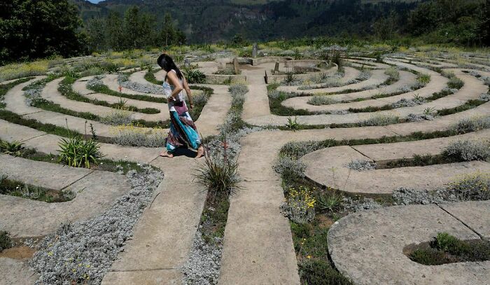Meditative Walking Labyrinth, Hogsback, South Africa