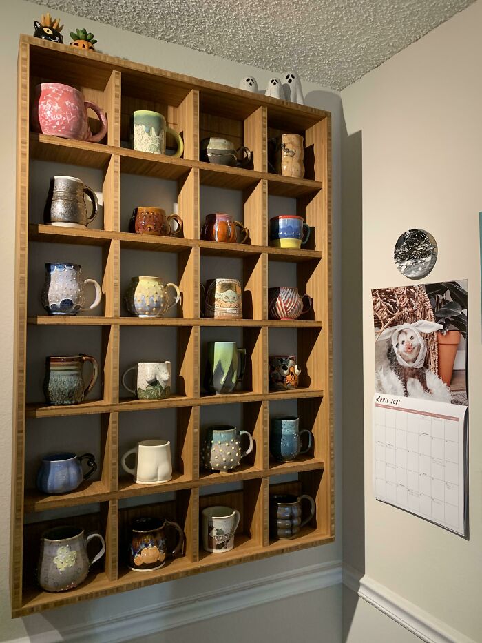 Welp I’ve Finally Ran Out Of Empty Spaces On My Mug Rack... Guess It’s Time To Get Another One
