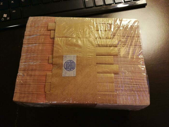 I Have An Entire Brick Of North Korean Money