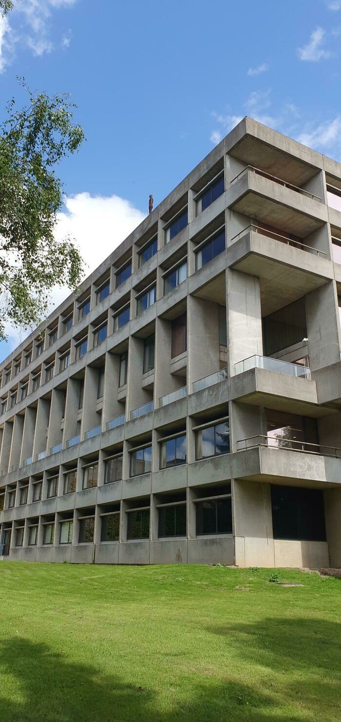 My Local University Has A Number Of Human Sculptures On Roofs Of High Buildings, Often Mistaken For Real People