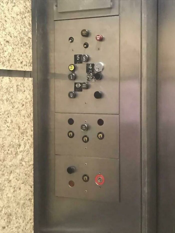 You've Seen Crappy Elevator Button Designs Before. Get Ready For The Crappiest Elevator Button Design You've Ever Seen