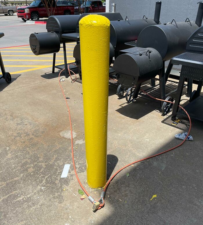 No One Will Be Able To Steal A Grill Now