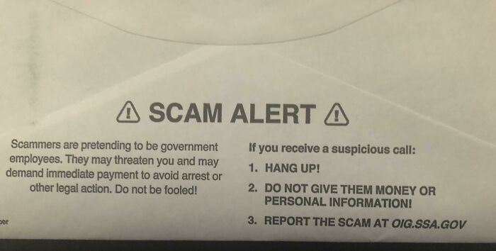 The Message That’s Printed On Government-Issued Envelopes In My City 🙌