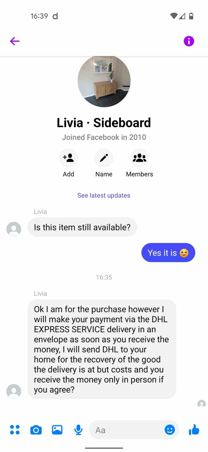 Wife Thinks This Is Legit. I Do Not. What Do You Think?