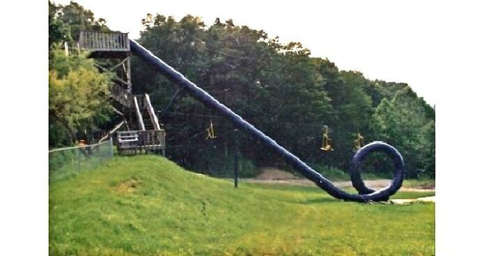 The Cannonball Loop Waterslide, A Slide So Dangerous It Was Shutdown Almost Immediately After Opening