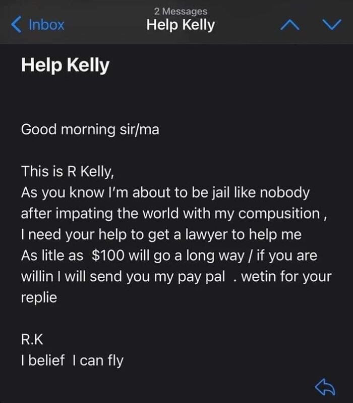 This Email Had Me Rotfl. Yahoo Boy Almost Had Me