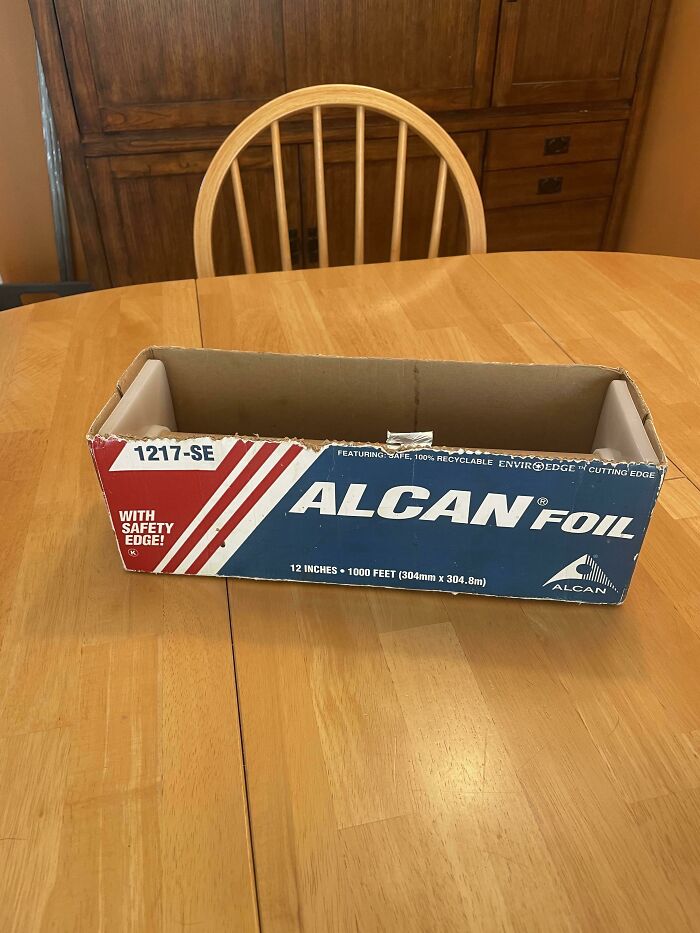 Foil Purchased In 1991 Finally Used It All
