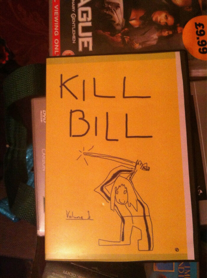 Clearing Out Some Old DVDs And Found This Custom Case I Hand-Crafted Myself