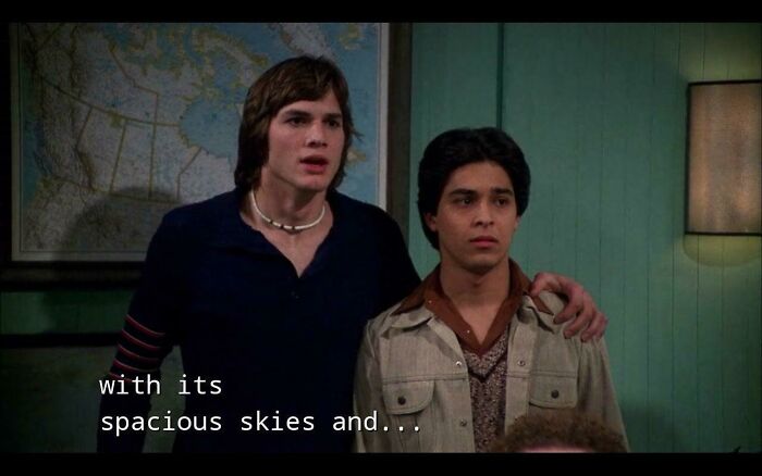 That 70’s Show, S3 E23: Map Of Canada Shows Nunavut But It Did Not Become A Territory Until 1999
