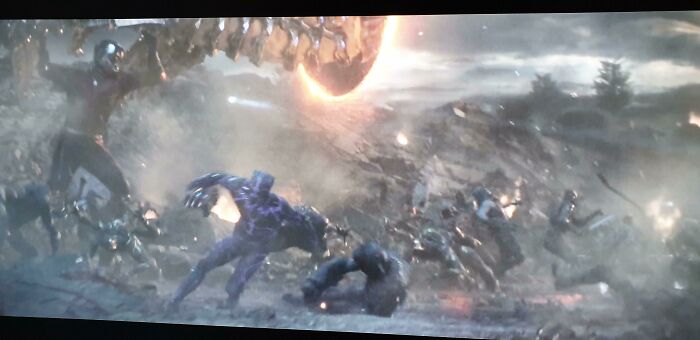 Avengers Endgame: While Ant-Man Is Supposed To Be Hot Wiring The Van He Can Be Seen Fighting A Wild Steelix In The Background Of This Shot