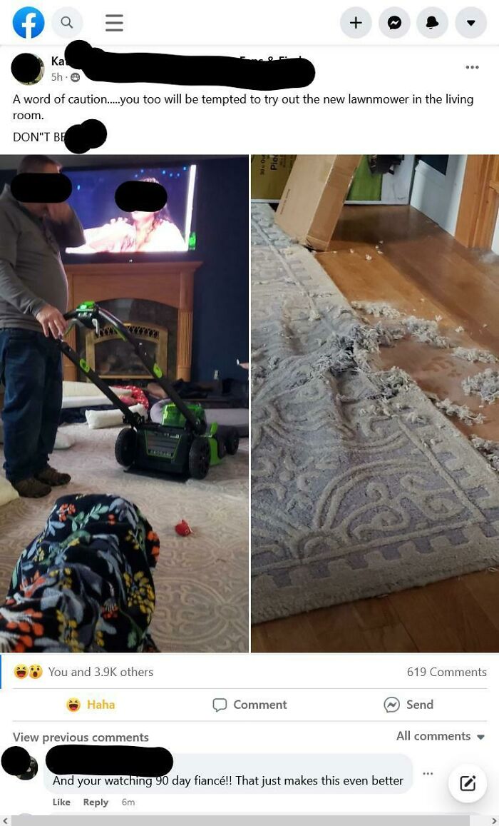 I Hope This Qualifies, It's Very Stupid And Was Posted On Fb