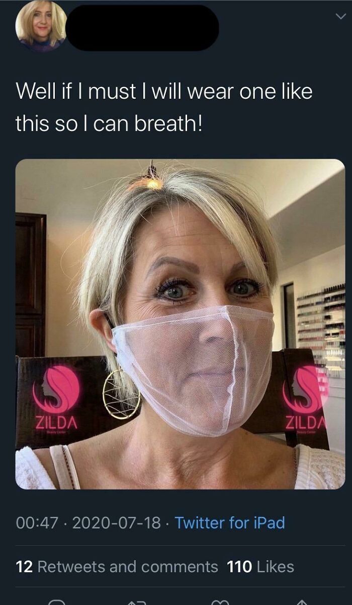 Wearing A Piece Of Fabric On Your Face Is Easier Than A Ventilator