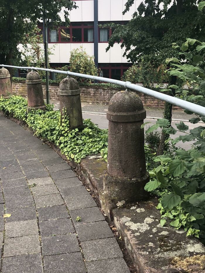 The Railing In Front Of Art Gallery