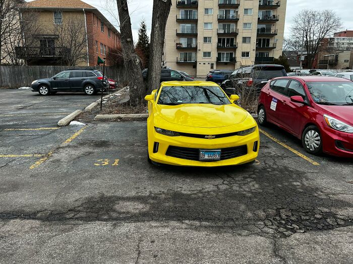 This Person Is Double Parked Into My Parking Spot And I Can't Park My Vehicle Or I’ll Block Another Spot Next To Me