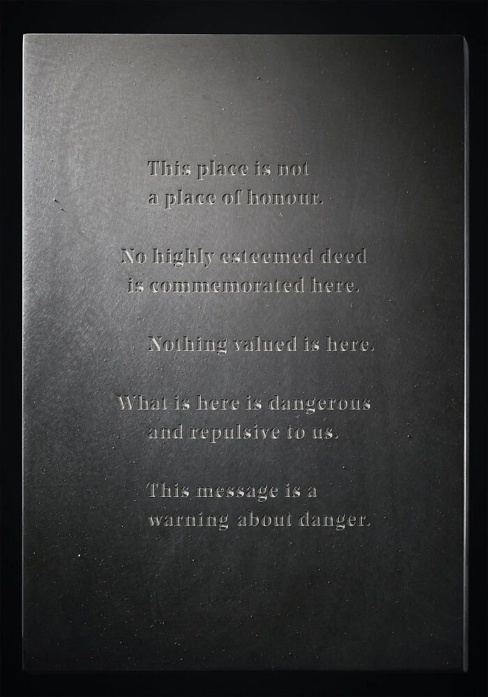 The Warning On Nuclear Waste Disposal Sites Designed To Be Read Hundreds Of Thousands Of Years Into The Future