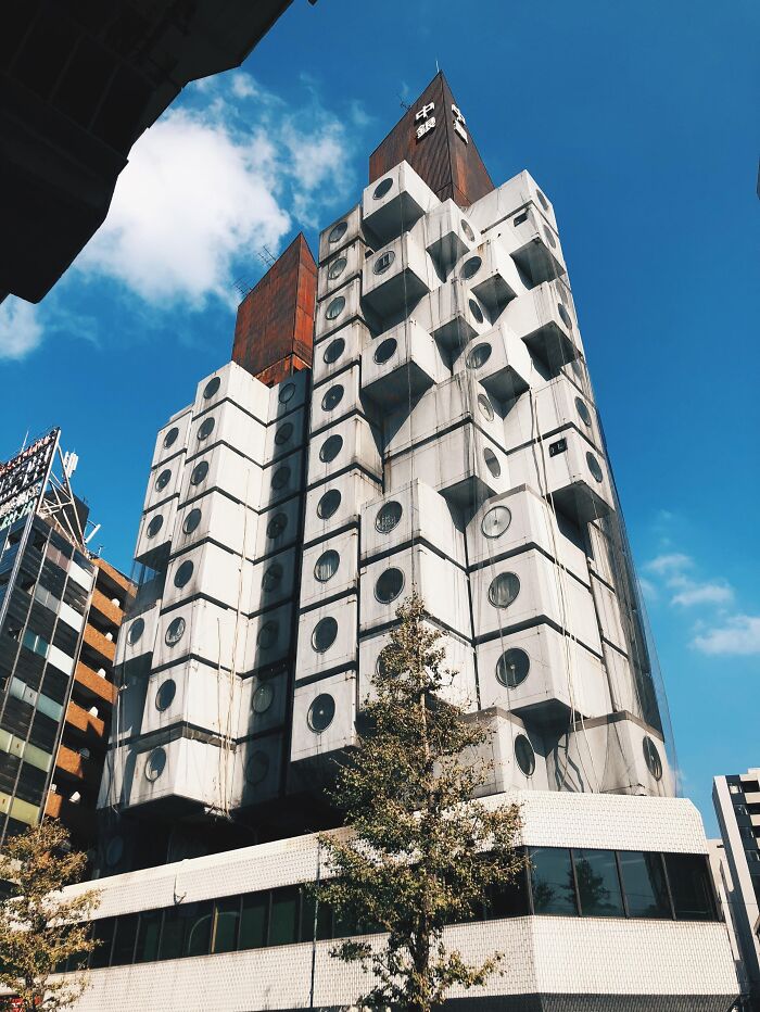 Nakagin Capsule Tower, Tokyo, Japan
