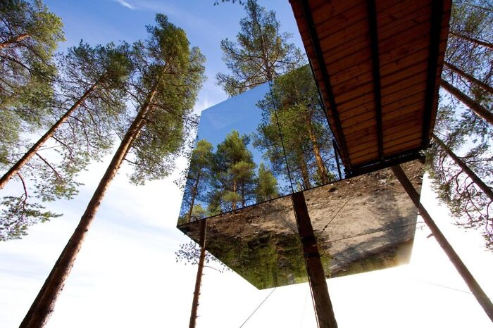 Picture of Mirrorcube, Treehotel in Sweden