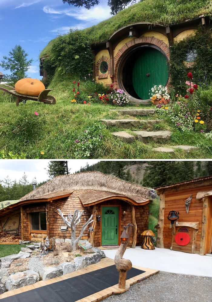 Pictures of Hobbit Village, the Shire of Montana, United States