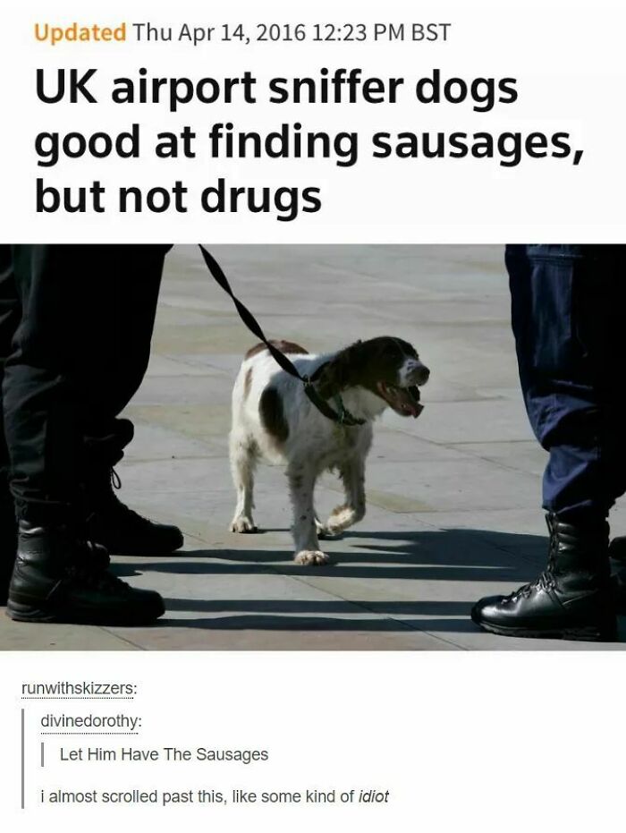 That's Called A Selective Snooot