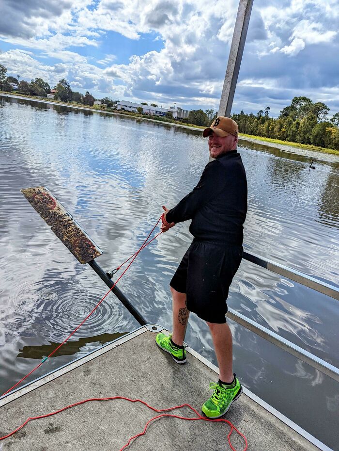 After An Hour Magnet Fishing I Asked For A Sign And This Is What It Gives Me