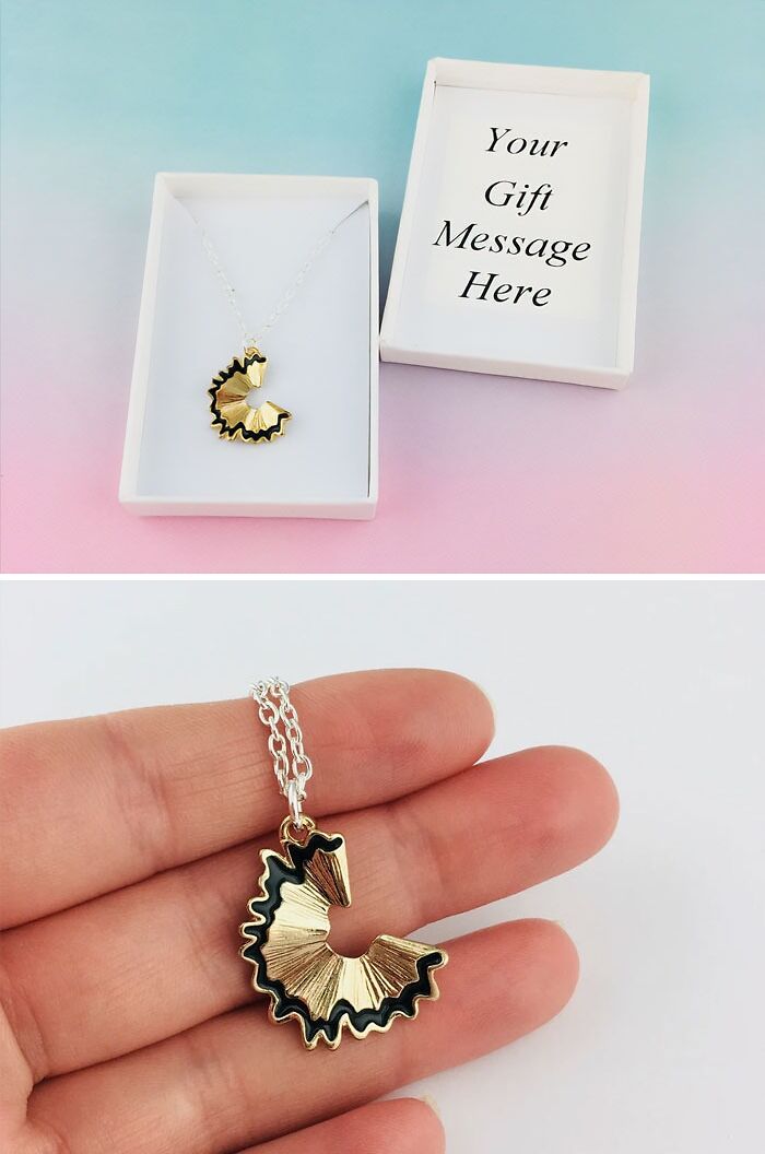 Pencil Shavings Necklace