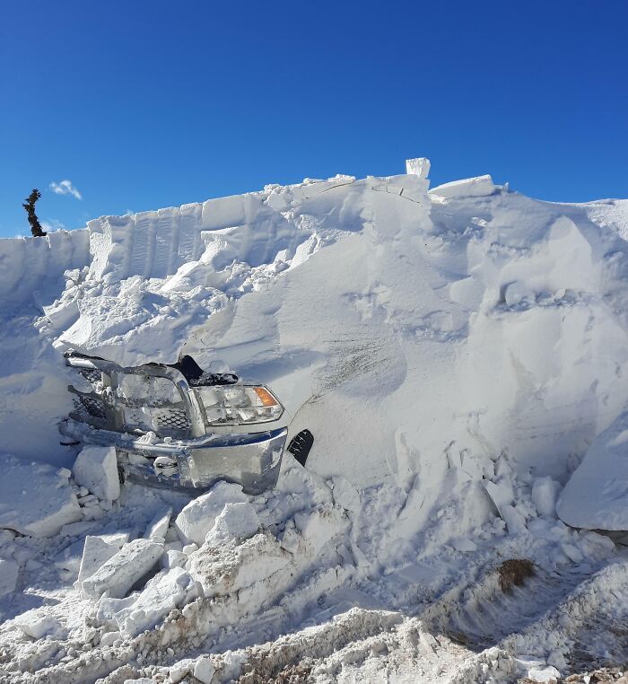 We Had A Little Wind Yesterday. Time To Dig Out