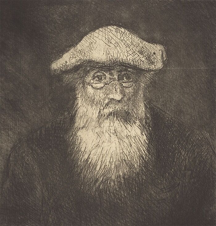Self-Portrait By Camille Pissarro