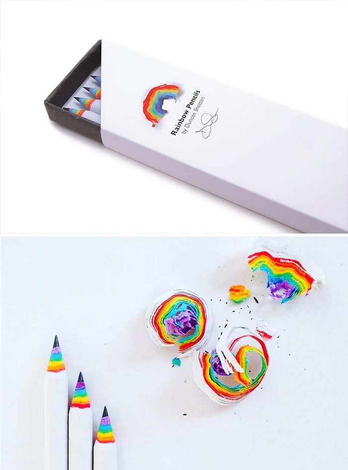 Rainbow Pencils