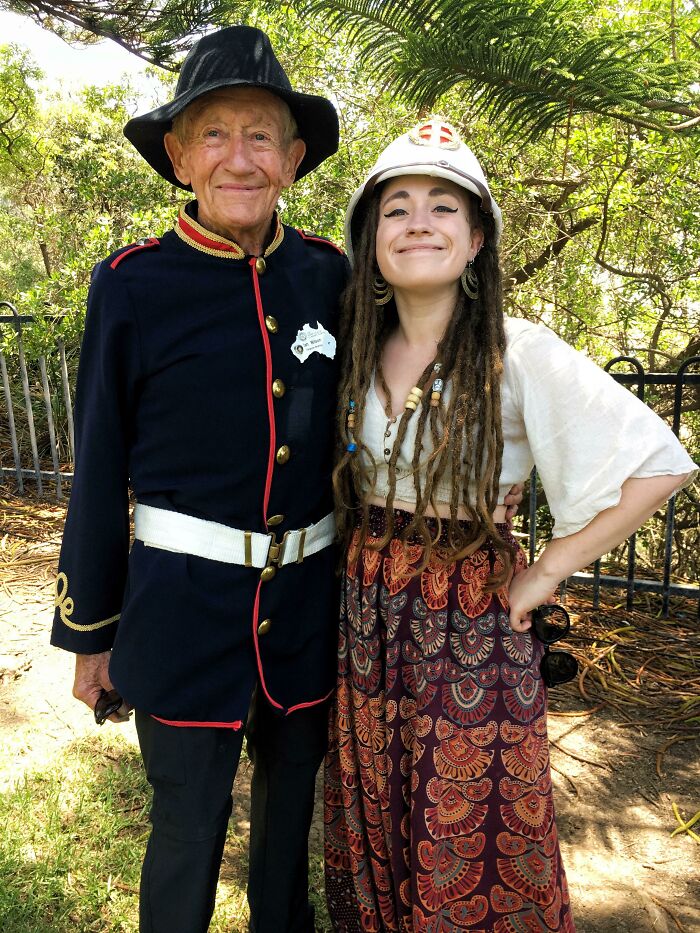My 91-Year-Old Grandpa Asked To Switch Hats For A Photo... “So I Can Be ‘Cool’ Like You”
